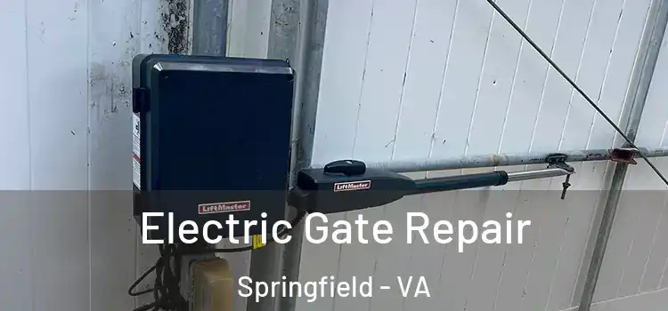 Electric Gate Repair Springfield - VA