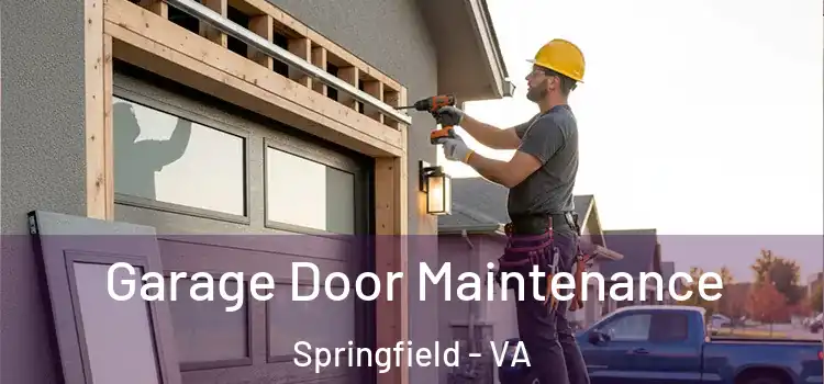 Garage Door Maintenance Springfield - VA