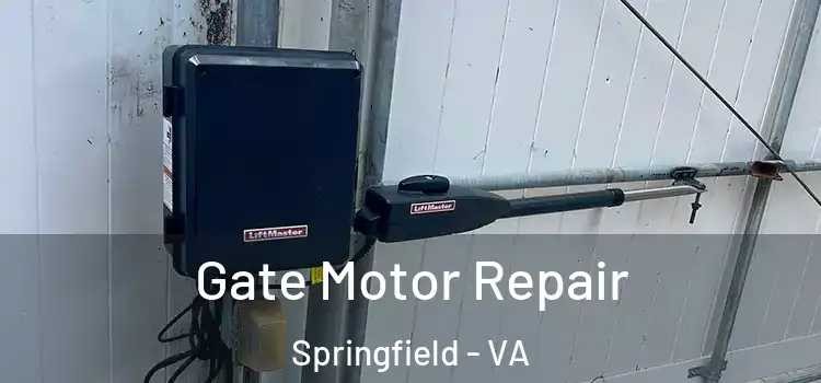 Gate Motor Repair Springfield - VA